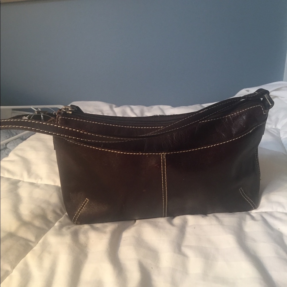 Aigner leather purse